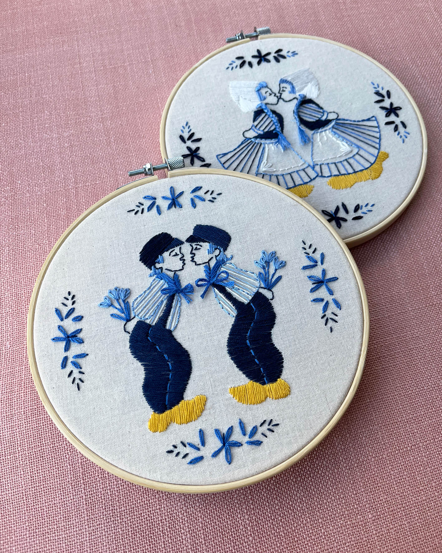 Dutch Boys embroidery kit