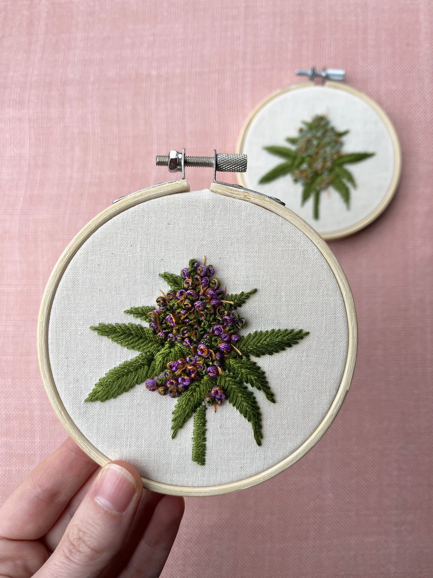 Purple Haze embroidery kit