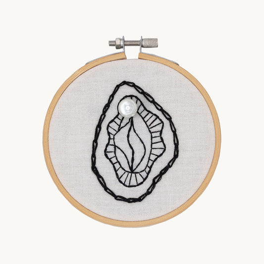 Oyster? embroidery kit