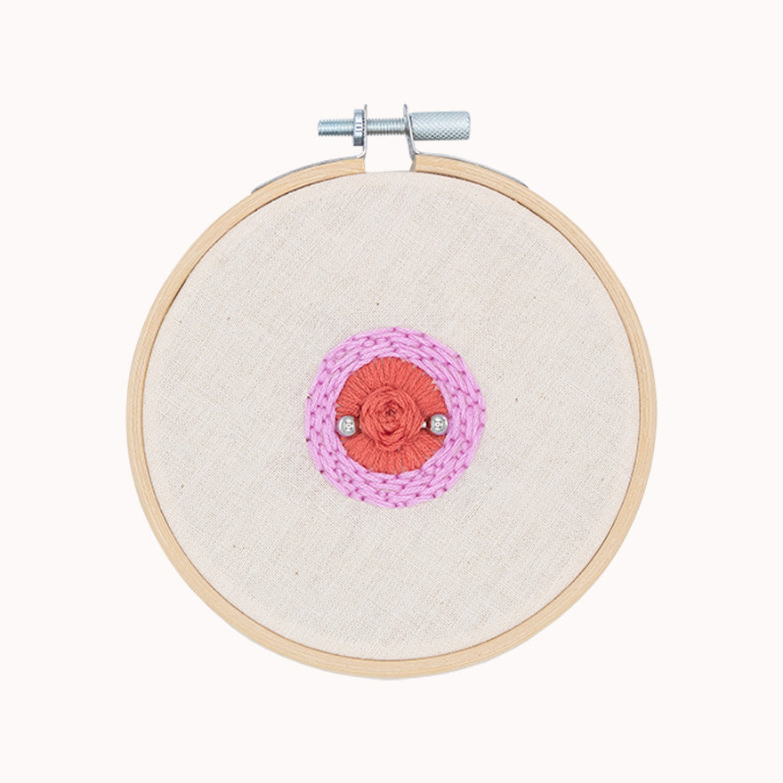 Pierced Nipple Pink PDF pattern