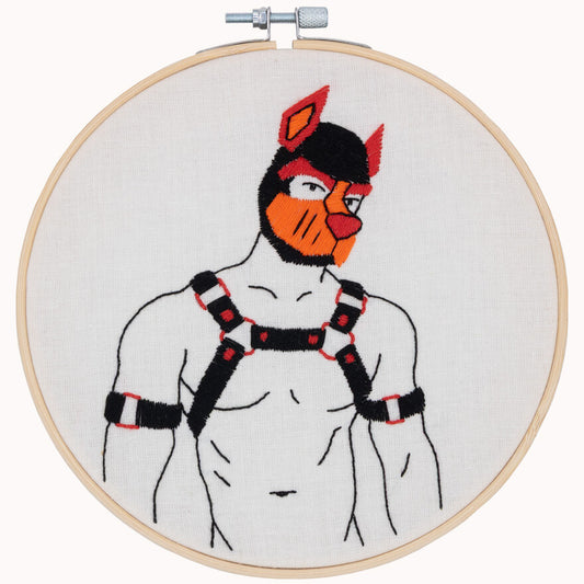 Woof embroidery kit