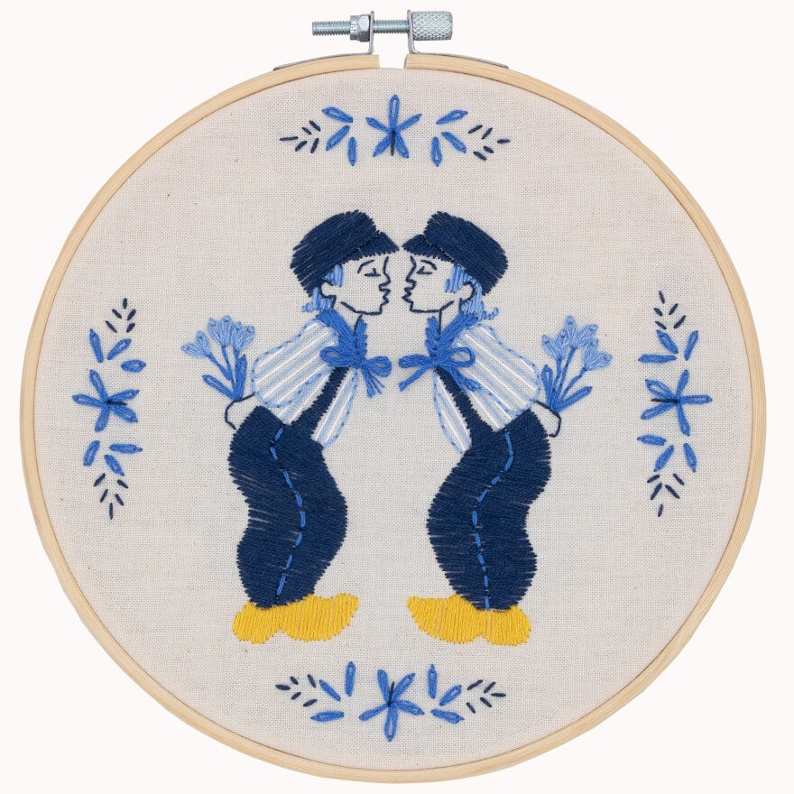 Dutch Boys embroidery kit