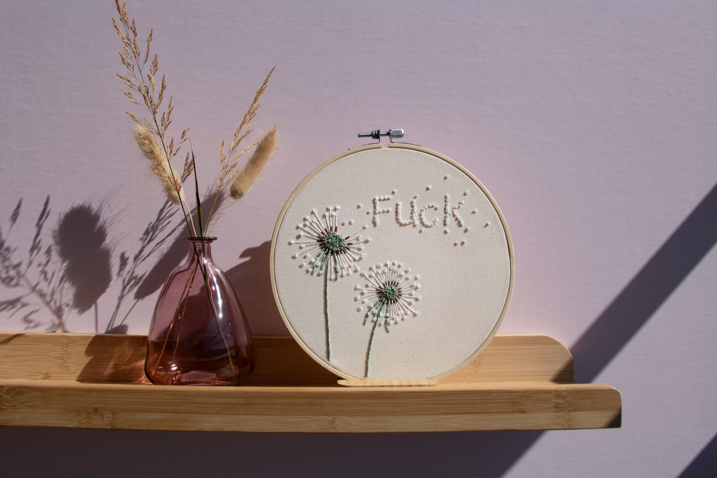 Dandelion embroidery kit