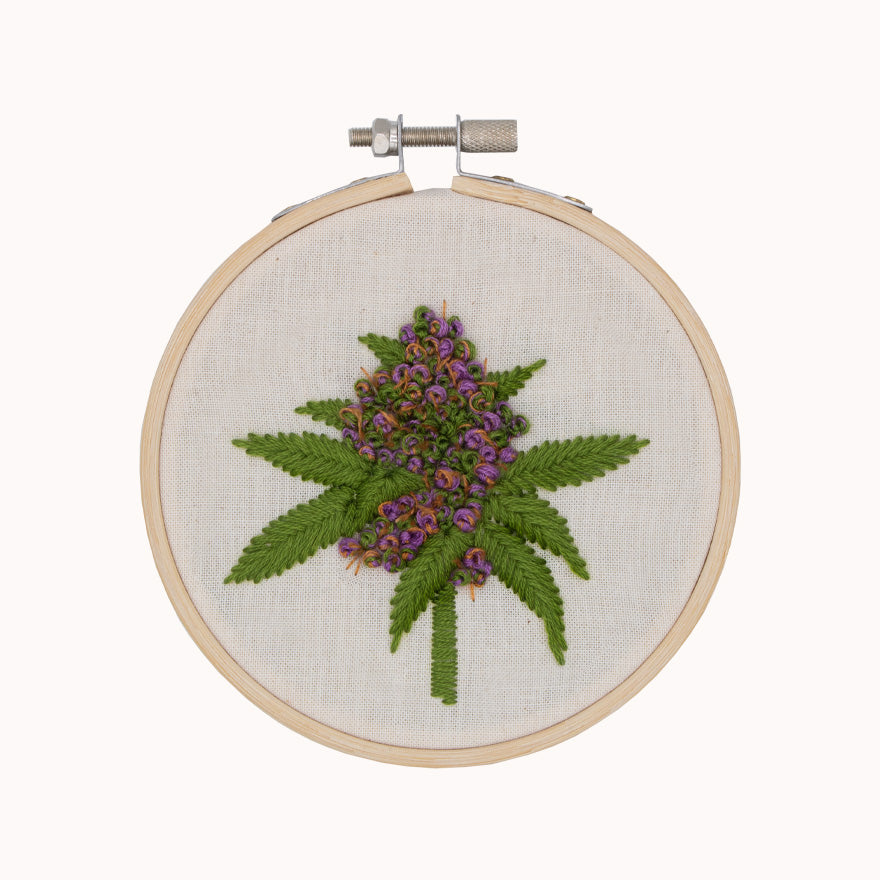 Purple Haze embroidery kit
