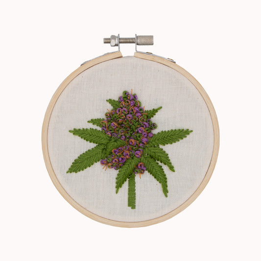 Purple Haze embroidery kit
