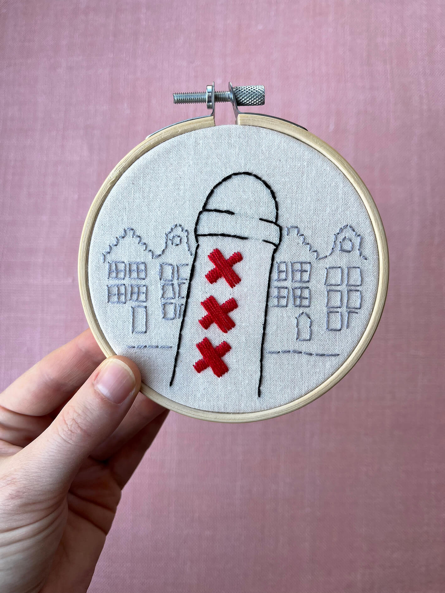 Amsterdammertje embroidery kit