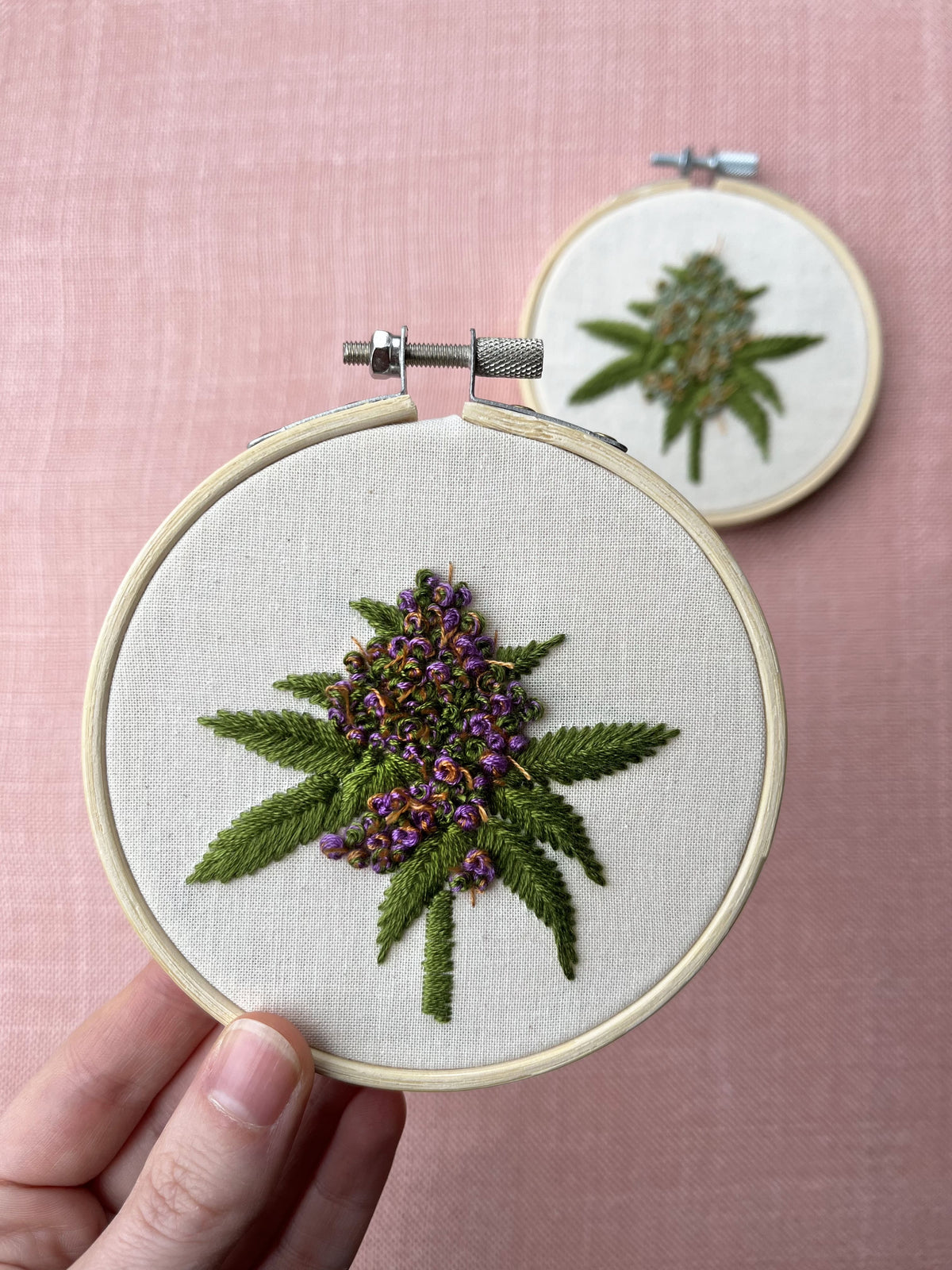 Purple Haze embroidery kit