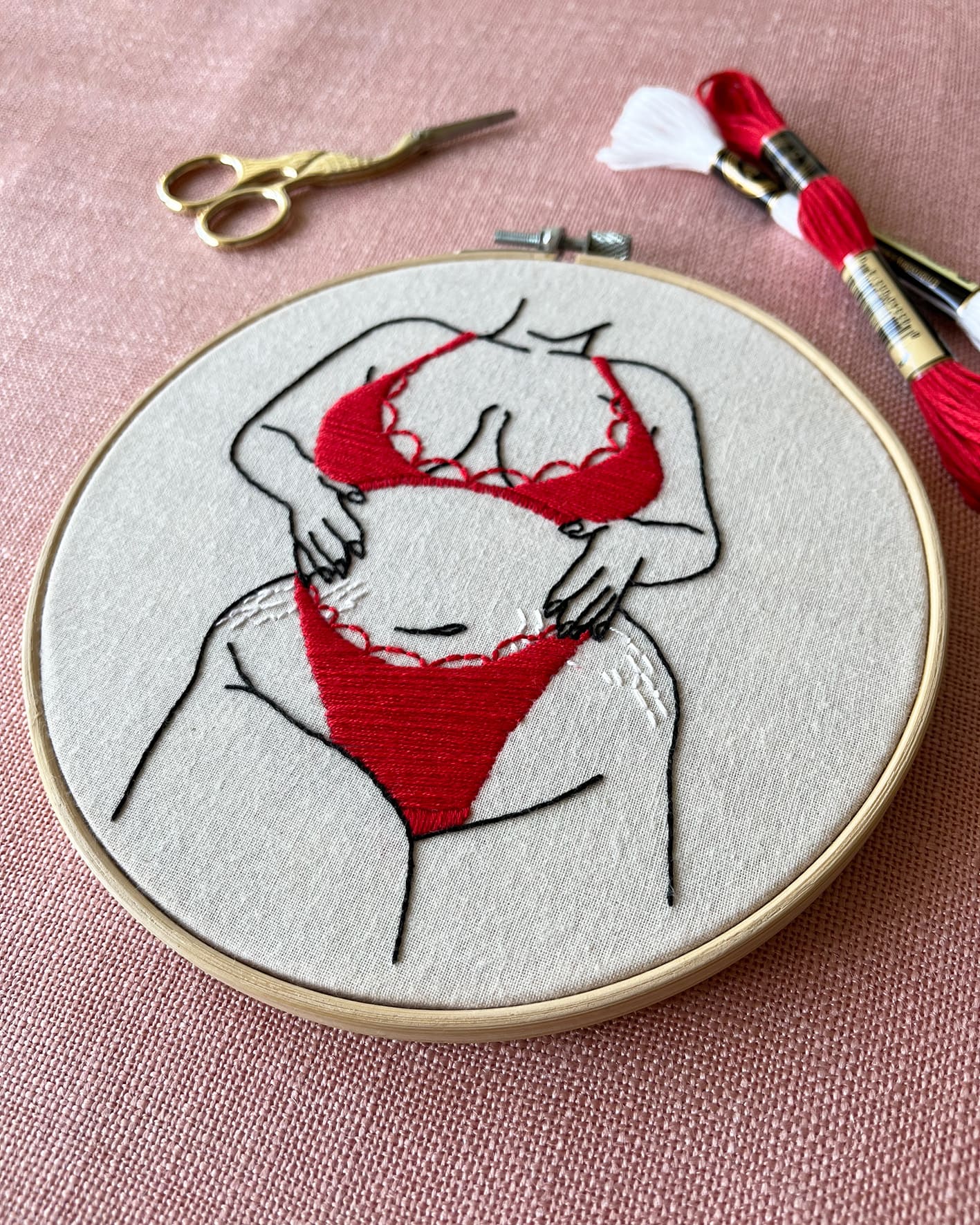 Bodyody embroidery kit